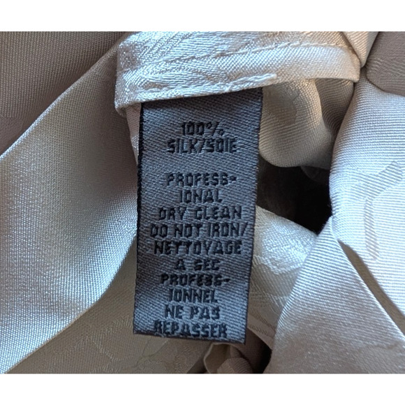 Calvin Klein CK Silk Pleated Skirt Size 6 New with tags NEW - Picture 4 of 7